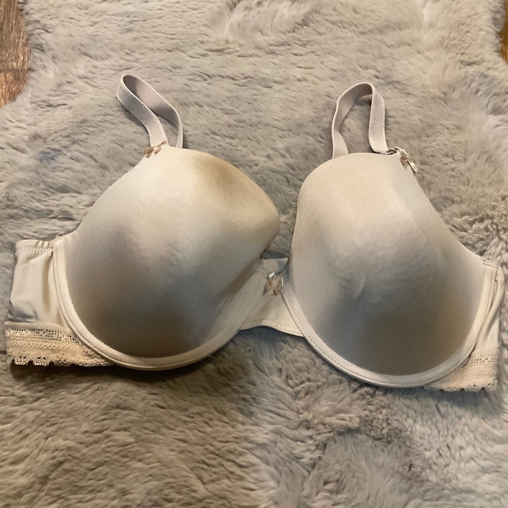 Felina Bra 40D Gorgeous Contour Underwire Beige 255455‎ Womens